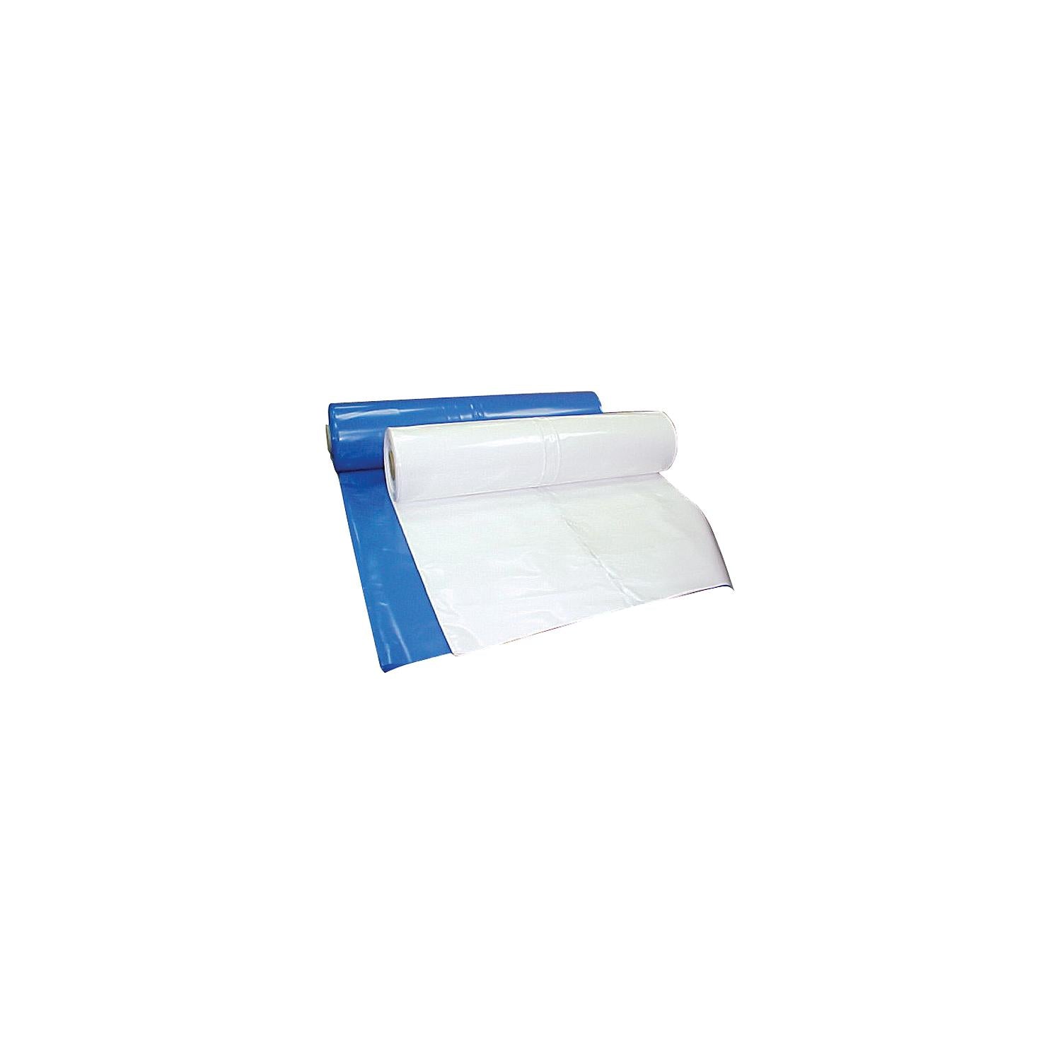 Shrinkwrap Accessories 13004994 Poly-America 17WH Shrinkwrap White Poly Film 17', x 350', 200#