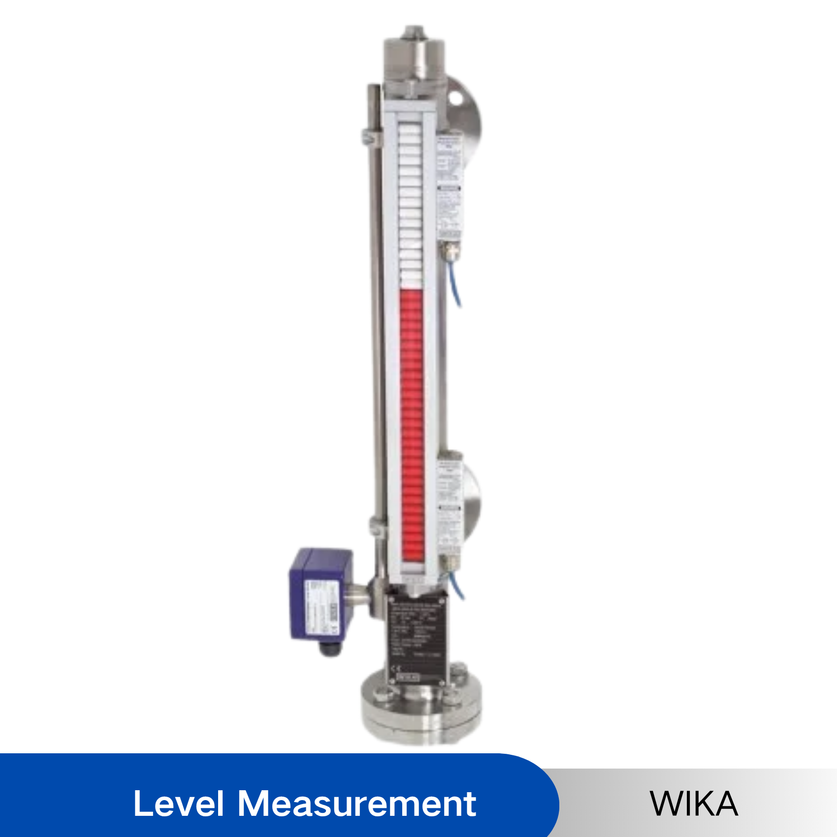 WIKA Model BNA Bypass level indicator With magnetic display