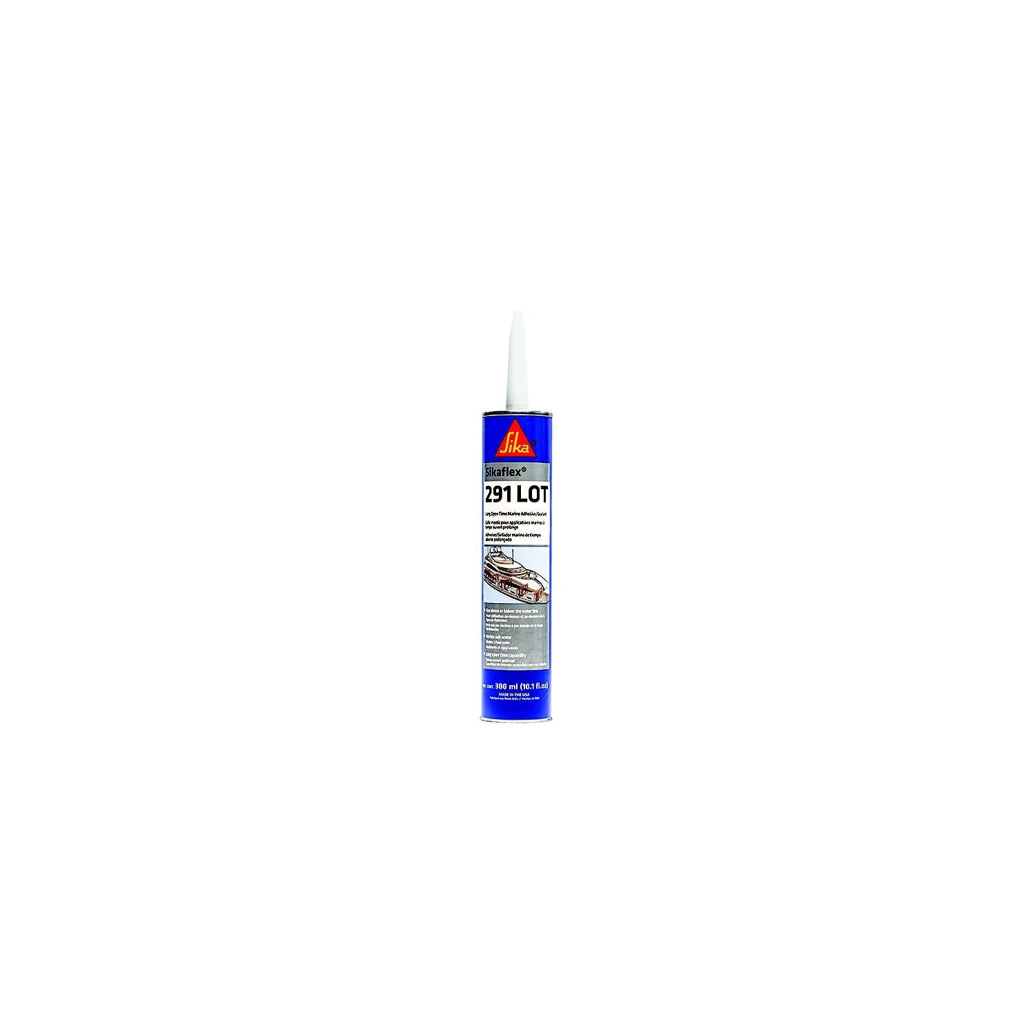 Sika 90929 Sikaflex 291 Lot Marine Polyurethane Adhesive/Sealant, Mahogany, 10.3 oz. cart.