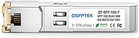 10G LR SFP+ Module, 10GBASE-LR Gigabit Ethernet Optic Transceiver, 10GbE Network MINI GBIC, SMF 1310nm 10km DDM LC Single-Mode for Cisco SFP-10G-LR, Mikrotik S-31DLC20D and Other Open Switch|B07QXP6YW5