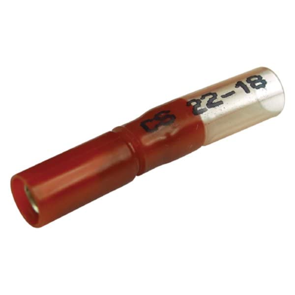 Seachoice 50-61721 Insulated Heat Shrink Bullet Terminals, Female
