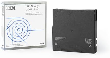 IBM Corp ULTRIUM LTO 2, 3, 4, 5, & 6 Universal Cleaning Cartridge 1 PK (IBM 35L2086)|B00008PHGV