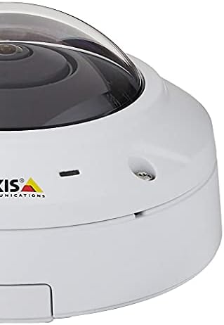 Axis Communications 0548-001 M3037-PVE, Network Surveillance Camera, White