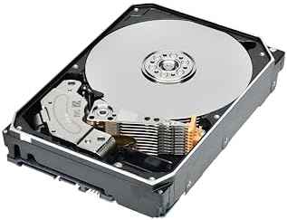 Toshiba N300 16TB NAS 3.5-Inch Internal Hard Drive - CMR SATA 6 GB/s 7200 RPM 512 MB Cache - HDWG51GXZSTA|B0CYR2ZZCX