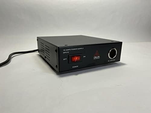 Delta DPS Power Supply 10 Amp Delta DPS10 12-13.8v AC/DC Ultra Compact Small Ham CB Radio|B09XGTQC4L