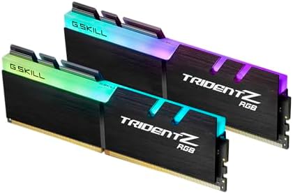 G.SKILL Trident Z RGB Series DDR4 RAM (XMP) 128GB (4x32GB) 3600MT/s CL18-22-22-42 1.35V Intel AMD Desktop Computer Memory U-DIMM (F4-3600C18Q-128GTZR)|B08924XR69