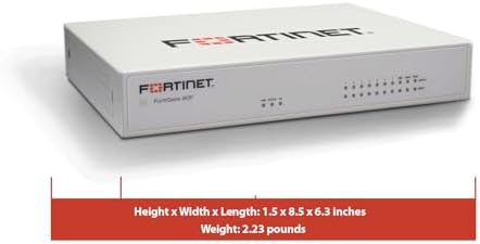 FortiGate-60F Network Security Appliance Plus 1 Year FortiGuard Enterprise Protection and FortiCare Premium (FG-60F-BDL-809-12)|B0D3PQL5RB