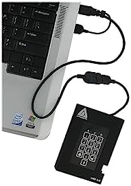 Aegis Fortress 2TB USB 3.0 External Hard Drive, Black|B00NTQGZNS