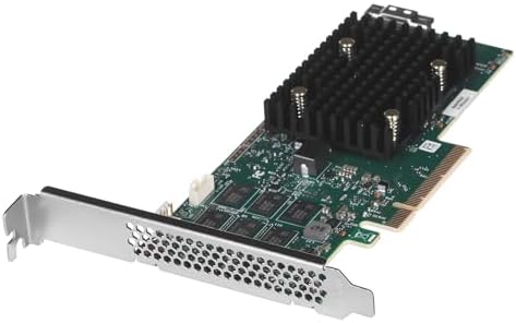 Broadcom MegaRAID 9560-8i - Contrôleur de stockage (RAID) - 8 Canal - SATA 6Gb/s/SAS 12Gb/s/PCIe 4.0 (NVMe) - RAID 0, 1, 5, 6, 10, 50, JBOD, 60 - PCIe 4.0 x8|B08B51T8YJ