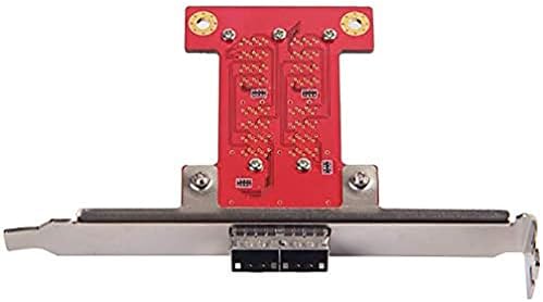 H!Fiber LSI SAS 9211-8i RAID Controller Card, 6Gb/s Internal SAS/SATA HBA Card, LSI 2008 Chip, PCI Express 2.0 X8, 2X SFF-8087 Ports|B0BKQDJLZ9