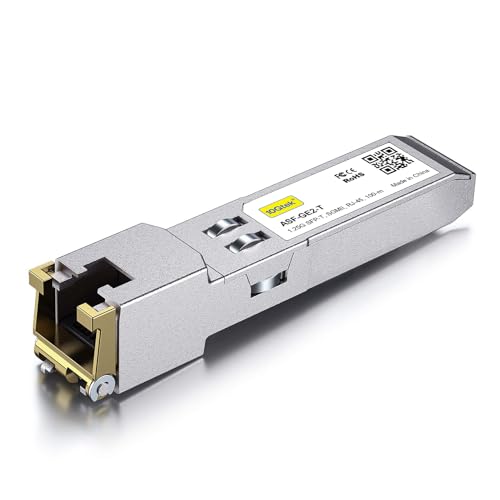 10Gtek 1.25G SFP Transceiver 1000Base-LX, 1310nm SMF SingleMode Fiber Optic Module, up to 10 km, for Cisco GLC-LH-SMD, Meraki MA-SFP-1GB-LX10, Ubiquiti UniFi, Fortinet, Mikrotik, TP-Link, Pack of 2|B08BP6MX14
