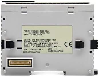 PLC FC4A-J8C1 Analog I/O Module 8 inputs FC4A-J8C1 Voltage 0 to 10VDC Current 4 to 20mA Ladder|B0CZRBX57C