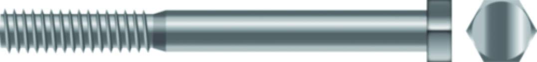 Seachoice SC0155 Cap Screw Hex Head, 5/8"-11 x 1"
