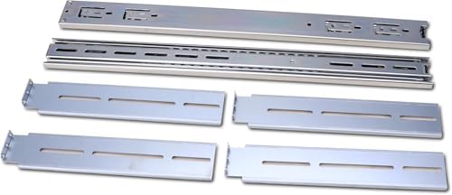 Rosewill Sliding Chassis Rail Kit for 2U to 5U Chassis (Adjustable 20" to 33.5" Depth) 3-Section for Server Case/Rackmount Case - RSV-RL20H|B0D9NLQV21