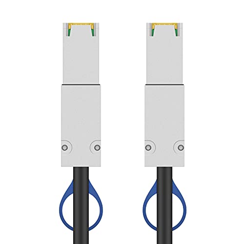 CableCreation External Mini SAS 26pin (SFF-8088) Male to Mini SAS 26 (SFF-8088) Male Cable, 1.0M|B013G4F3A8