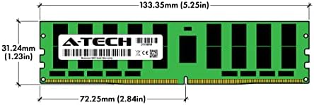 A-Tech 64GB Kit (2x32GB DDR4 2400MHz PC4-19200 ECC LRDIMM 4Rx4 Quad Rank 1.2V Load Reduced DIMM 288-Pin Server RAM Memory Upgrade Modules (A-Tech Enterprise Series