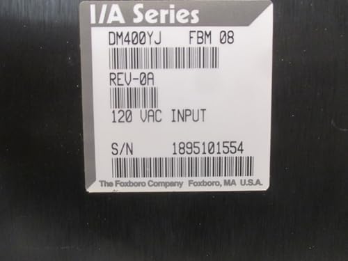 FOXBORO DM400YJ-0A INPUT MODULE NEW NO BOX|B078HTKR71