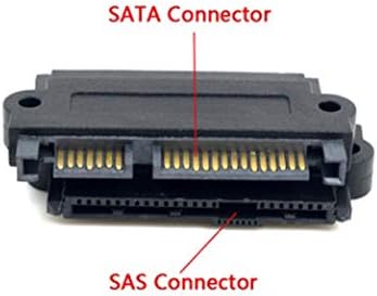 Wixine 2Pcs Main Board Small Port SAS Hard Disk Adapter SFF-8482 to SATA 22 Pin Adapter Card|B08DLXPFTX