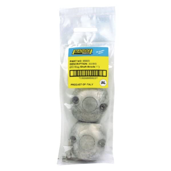 Seachoice 95618 Streamlined Shaft Anode w/Allen Screw, Aluminum, Model X1, Size 3/4"