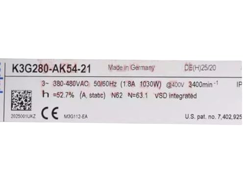 380/480V 1.8A 1030W 3400RPM Cooling Fan