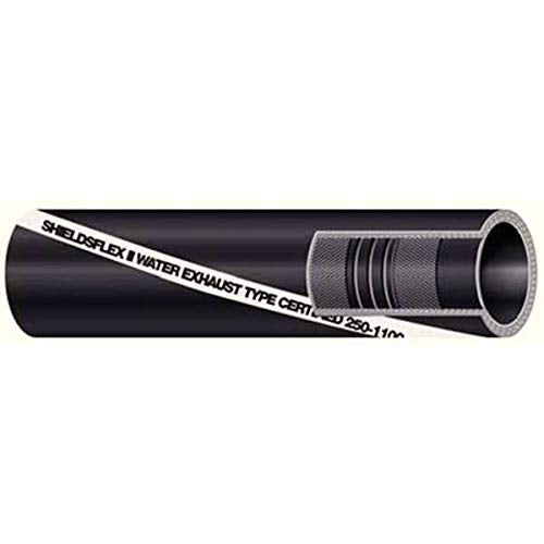 Shield 16-250-1584 Shields Marine Shieldsflex 2 Water Exhaust Series 250 Hose w/, Wire