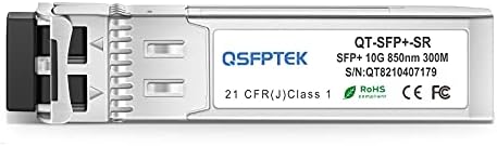 QSFPTEK 10GBASE-T SFP+ to RJ45 Module, 10Gb Copper RJ-45, Mini gbic SFP to Ethernet Network Optical Copper Transceiver Compatible with Dell GP-10GSFP-T, up to 30m|B0BX6G2CT6