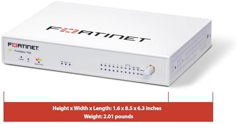 Fortinet FortiGate-70G Firewall for Branch and Small Offices with 3-Year FortiGuard AI-Powered Unified Threat Protection Services (FG-70G-BDL-950-36
