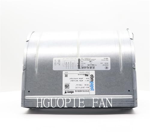 Inverter Centrifugal Fan D1G133-AB39-22, 48V DC, 105W, 133mm, 1780rpm, IP42, 4-Wire, Compatible with Vacon Inverter Devices