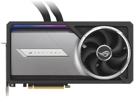 ASUS ROG Astral GeForce RTX 5090 White OC Edition Gaming Graphics Card (PCIe 5.0, 32GB GDDR7, HDMI/DP 2.1, 3.8-slot, 4fan design, Axial-tech fans, patented vapor chamber, Phase-change GPU thermal pad)|B0FJQNQ8M7