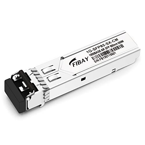 1000BASE-SX SFP Optical Transceiver Module Compatible with HPE Aruba J4858D J4858DCM JL745A Q8N53A ProCurve J4858C J4858B J4858A 850nm 550m DDM Duplex LC MMF 10pcs/Pack|B09MTS8WKP