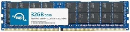 32GB DDR5 4800 PC5-38400 CL40 2Rx8 288-pin 1.1V ECC Registered RDIMM Memory RAM Module Upgrade Compatible with Dell PowerEdge R6625 R760 R7615 R7625