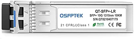 QSFPTEK 10GBASE-T SFP+ to RJ45 Module, 10Gb Copper RJ-45, Mini gbic SFP to Ethernet Network Optical Copper Transceiver Compatible with Dell GP-10GSFP-T, up to 30m|B0BX6G2CT6