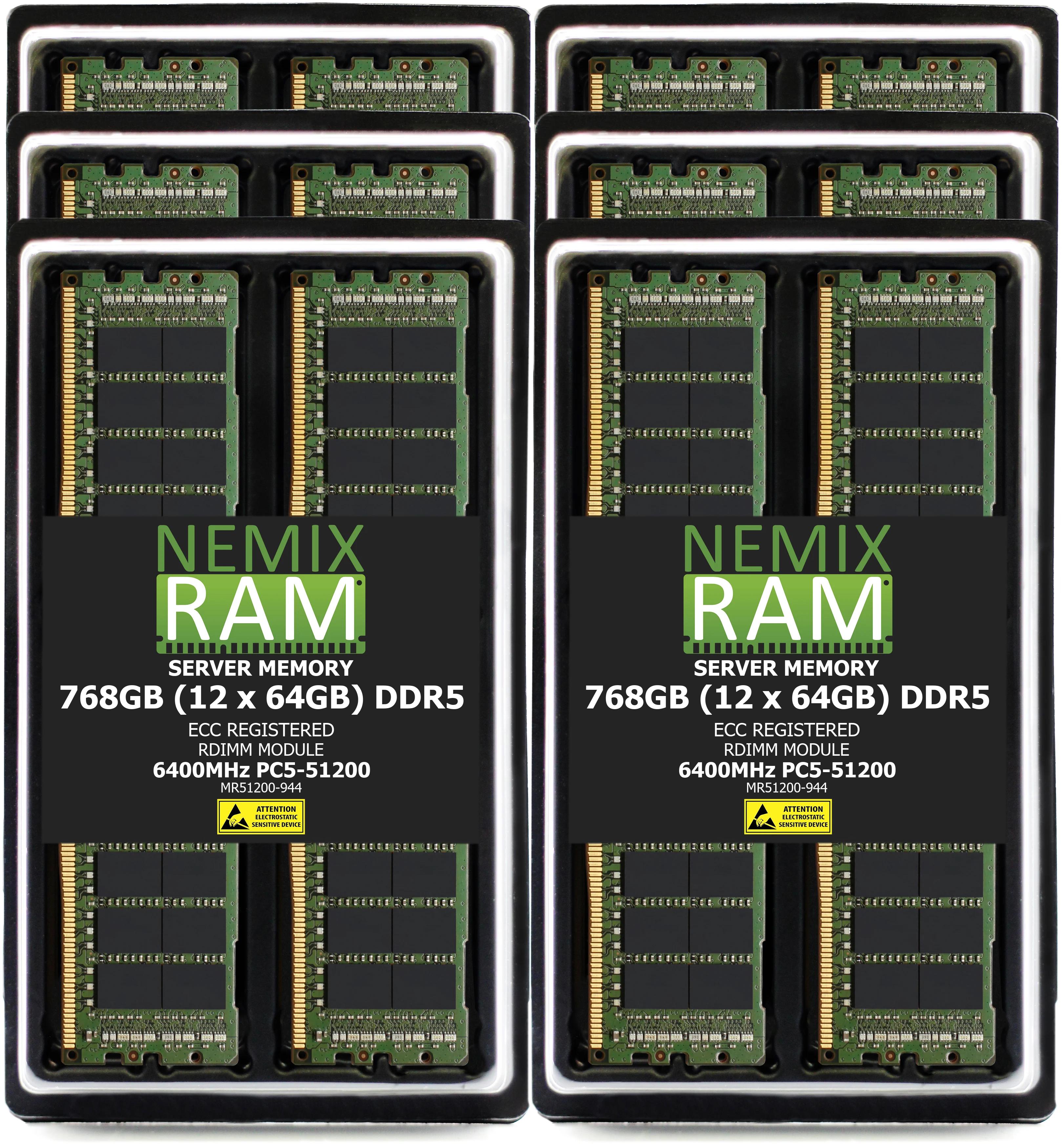NEMIX RAM Memory Compatible with Dell PowerEdge R7725 Rack Server