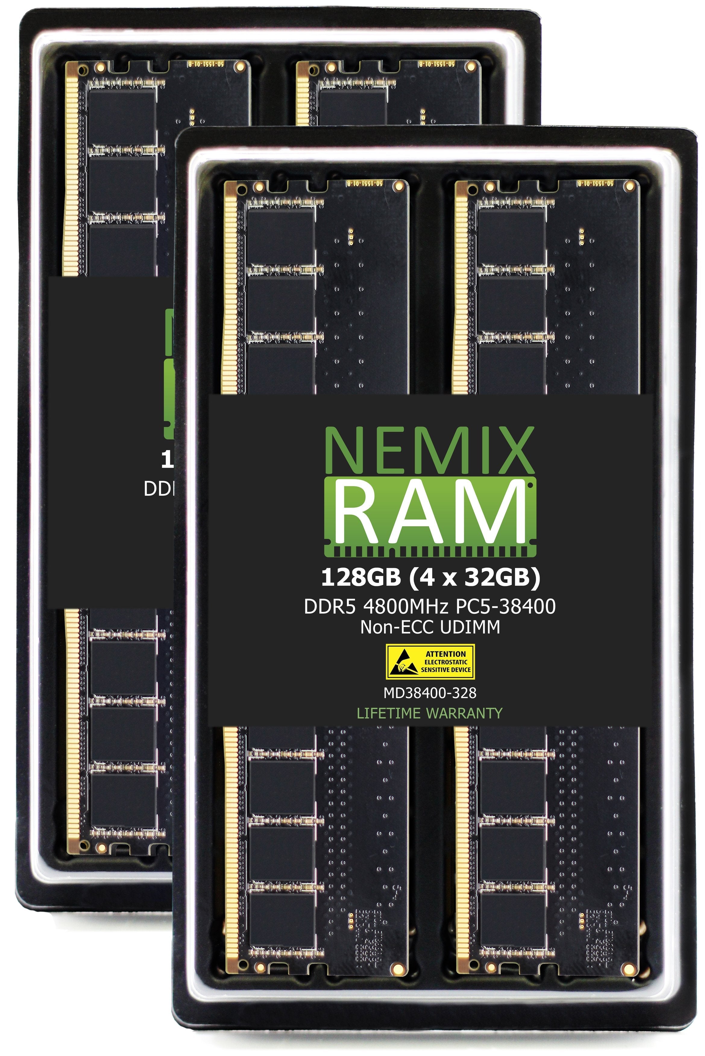 SUPERMICRO - IoT SuperServer SYS-111AD-HN2 Model CSE-510FT-203B | X13SAZ-F X13SAZ-Q Motherboard Memory Upgrade