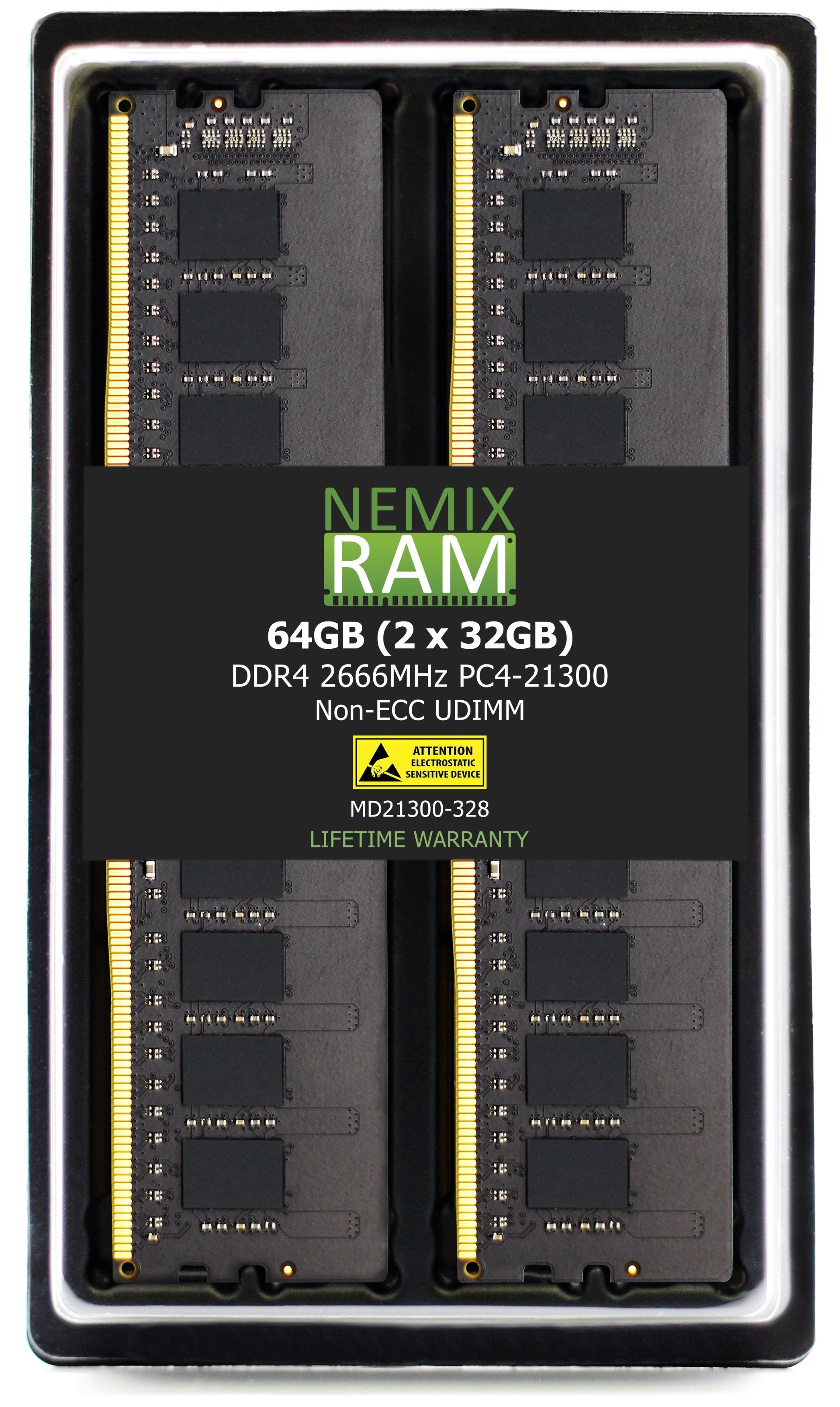 SUPERMICRO - Desktop Gaming SuperWorkstation Motherboard MBD-C9Z390-CG | MBD-C9Z390-CGW | MBD-C9Z390-PGW Memory Upgrade