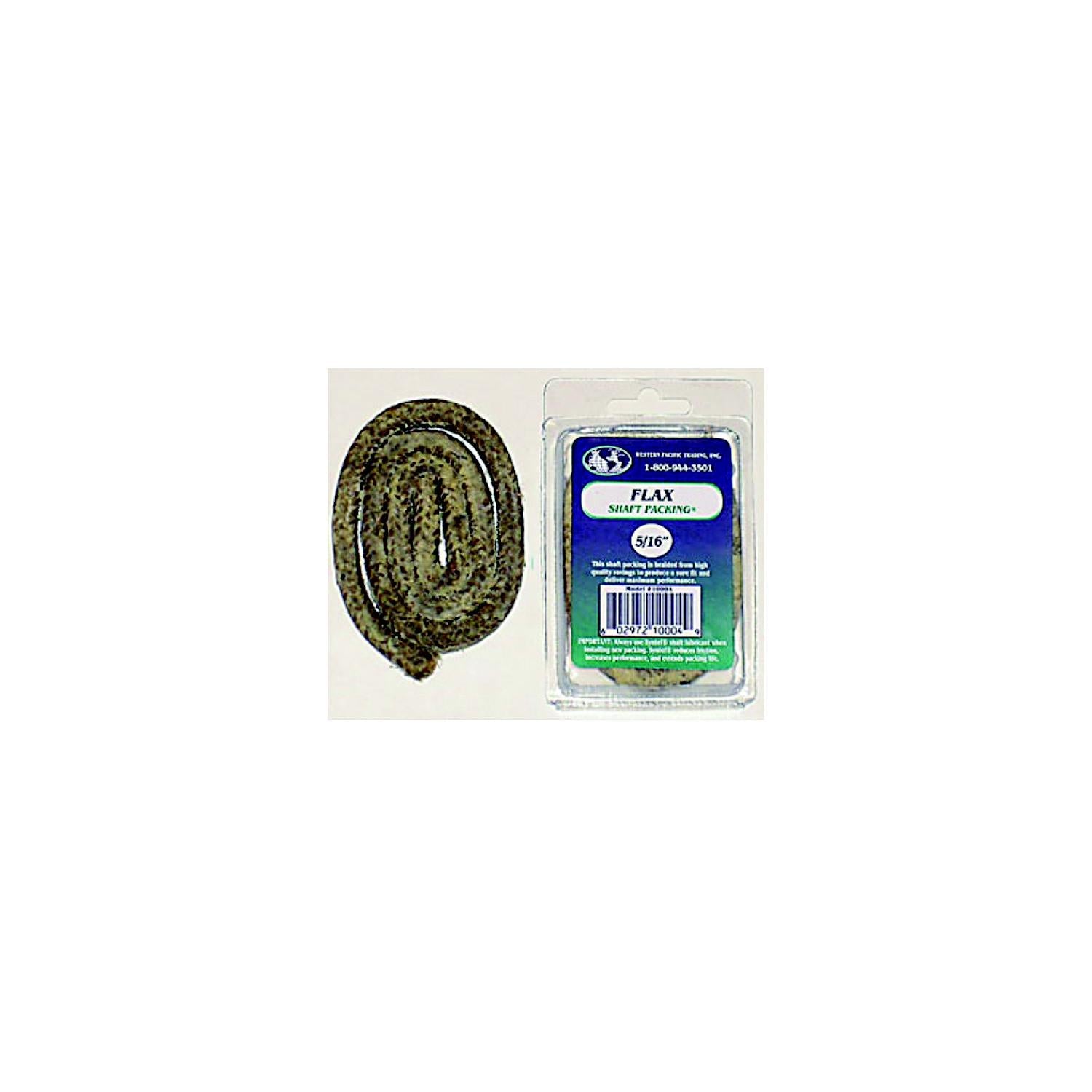 Western Pacific Trading 10006 Flax Packing 7/16 X 2'