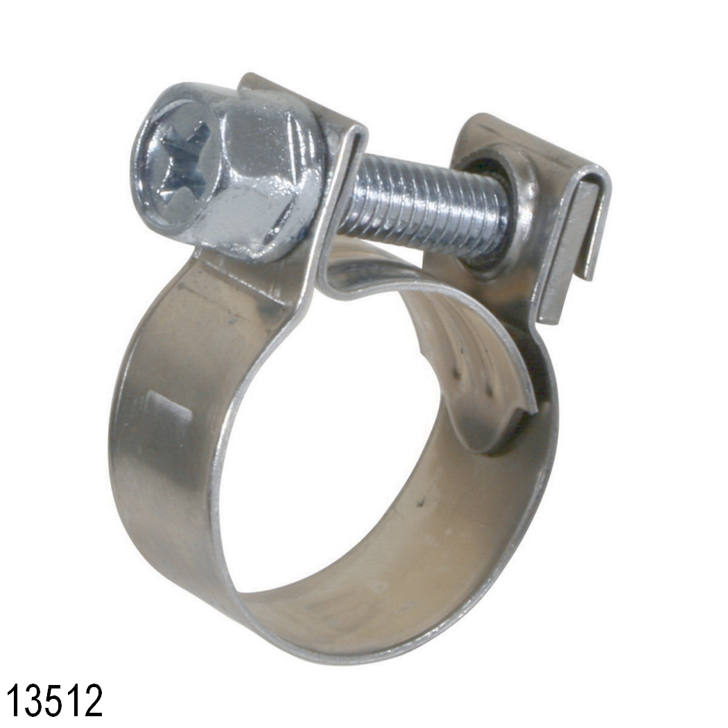 Scandvik 13515 Aba 304 Stainless Steel Mini Clamps, Size 15