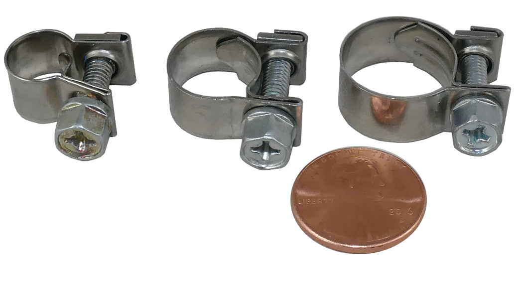 Scandvik 13514 Aba 304 Stainless Steel Mini Clamps, Size 14