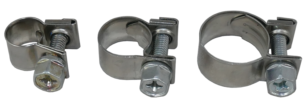 Scandvik 13510 Aba 304 Stainless Steel Mini Clamps, Size 10