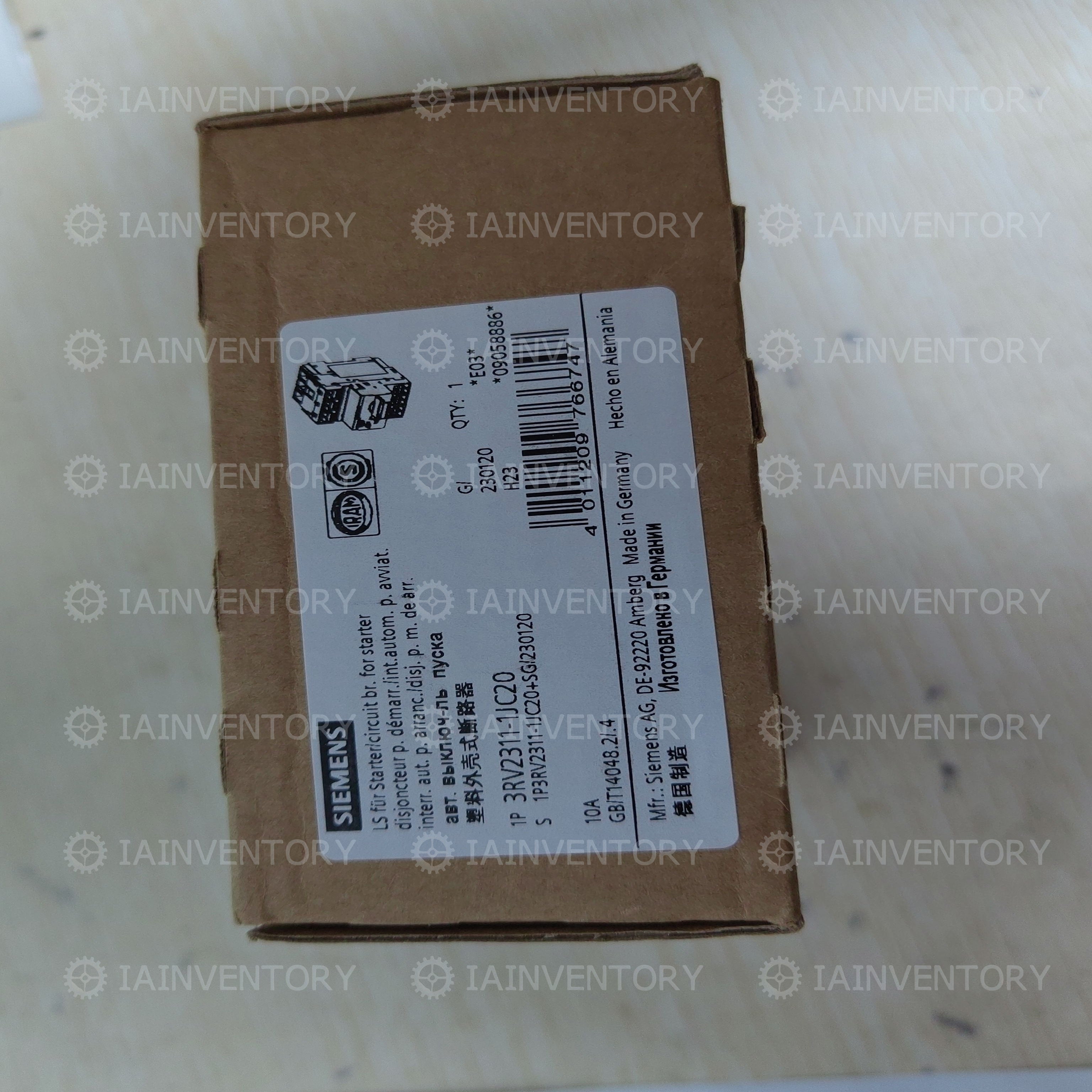 SIEMENS 3RV2311-1JC20