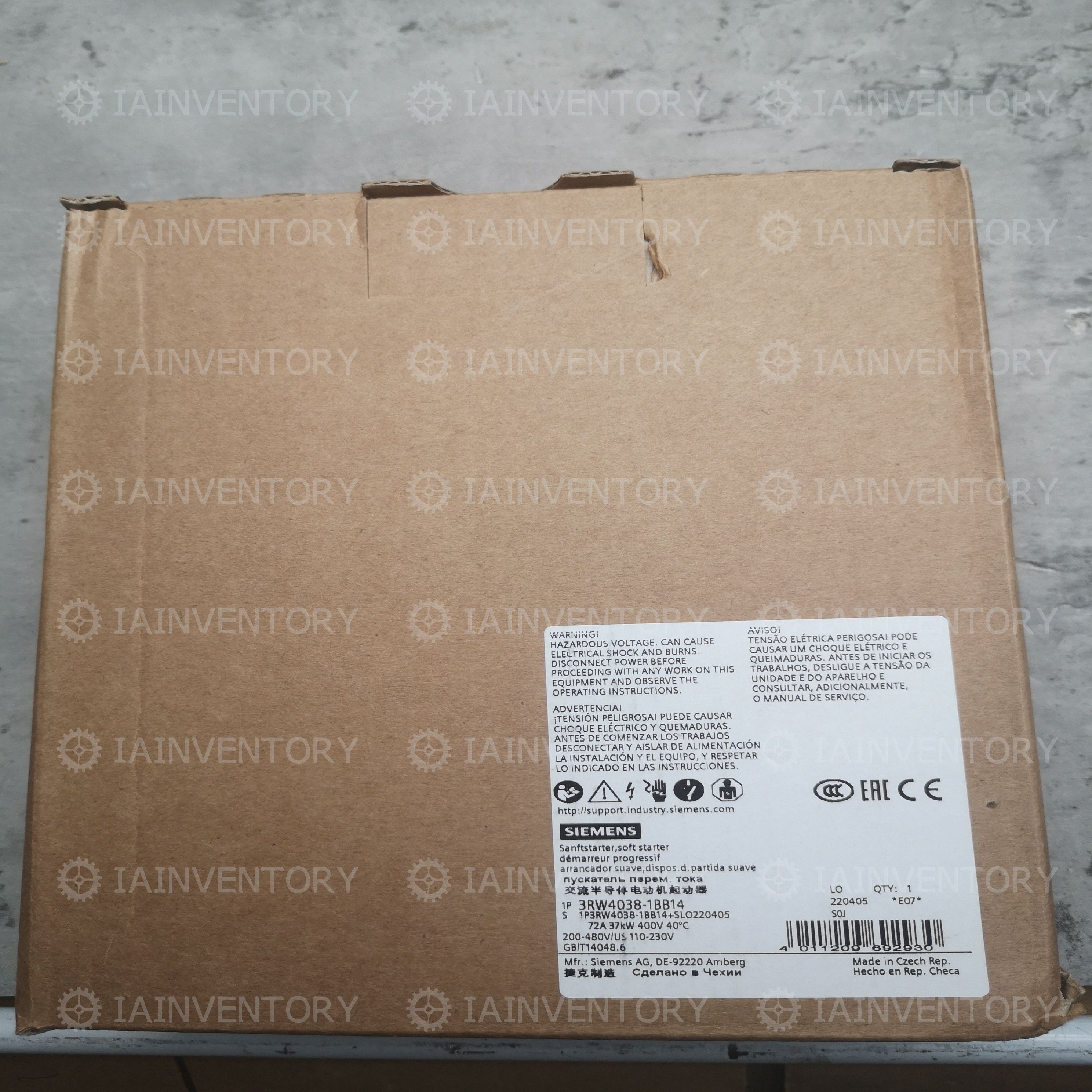 Siemens 3RW4038-1BB14 3RW40381BB14