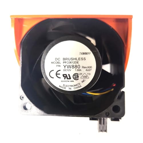 Cooling Fan for DELL PowerEdge 2950 0PR272 PR272 PFC0612DE -6J27 0YW880 YW880 DC12V 1.68A|B0FY2YKRS8
