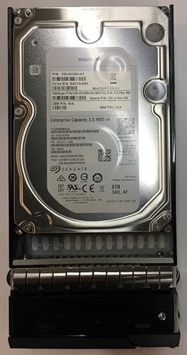 X316A-R6 NetApp ($195 ea. 6TB, 7200 RPM, SAS -1 Year Replacement Warranty! for DS4246, DS212C, FAS2220, 2240,2554,2620,2720A. Professionally Tested and Certified!