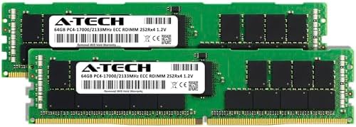 A-Tech 64GB Kit (2x32GB DDR4 3200MHz PC4-25600 ECC RDIMM 2Rx4 Dual Rank 1.2V ECC Registered DIMM 288-Pin Server & Workstation RAM Memory Upgrade Modules (A-Tech Enterprise Series