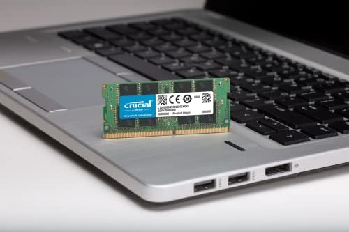 Crucial 16GB DDR4 RAM, 3200MHz CL22 (or 2933MHz or 2666MHz) Laptop Memory, SODIMM 260-Pin, Compatible with 13th Gen Intel Core and AMD Ryzen 7000 - CT16G4SFRA32A|B08C511GQH