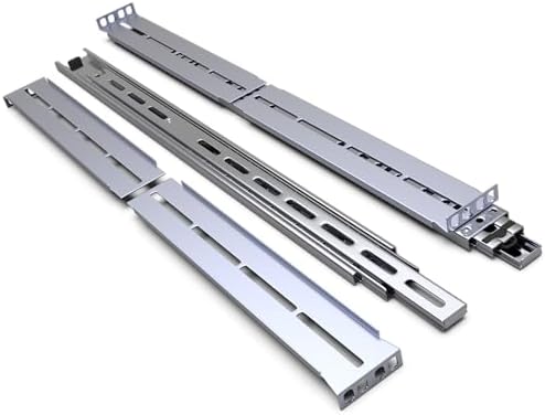 Rackmount Sliding Rails - Kit for 2U-8U Chassis (Adjustable 26" to 40" Depth) 2 or 4 Post Mount Sliders for Server Case (Compatible with Any Standard Rack, Cabinet, Computer Enclosure) Tupavco TP1822|B0B8QW9K1Y