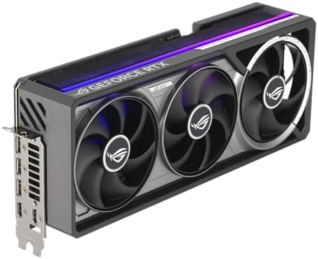 ASUS ROG Astral GeForce RTX 5090 White OC Edition Gaming Graphics Card (PCIe 5.0, 32GB GDDR7, HDMI/DP 2.1, 3.8-slot, 4fan design, Axial-tech fans, patented vapor chamber, Phase-change GPU thermal pad)|B0FJQNQ8M7