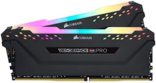 CORSAIR Vengeance RGB PRO DDR4 RAM 32GB (2x16GB) 3600MHz CL18-22-22-42 1.35V Intel AMD Desktop Computer Memory - Black (CMW32GX4M2Z3600C18)|B082DGZJ9C