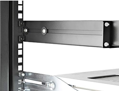 StarTech.com 1U 19 inch Server Rack Rails - 24-36 inch Adjustable Depth - Universal 4 Post Rack Mount Rails - Network Equipment/Server/UPS Mounting Rail Kit HPE ProLiant Dell PowerEdge (UNIRAILS1UB)|B083N35SCZ