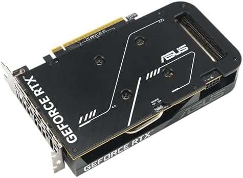 ASUS Dual NVIDIA GeForce RTX 3050 6GB OC Edition Gaming Graphics Card - PCIe 4.0, 6GB GDDR6 Memory, HDMI 2.1, DisplayPort 1.4a, 2-Slot Design, Axial-tech Fan Design, 0dB Technology, Steel Bracket|B0CVCG2VPK